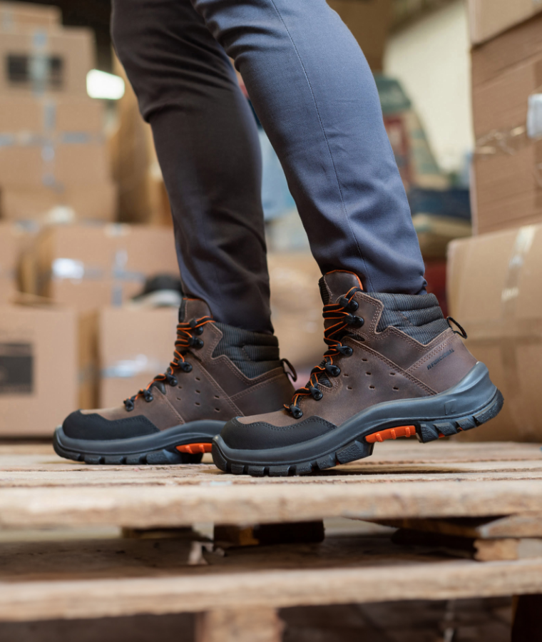 Botas Borcegos De Seguridad Funcional Hombre Frontier Calzado